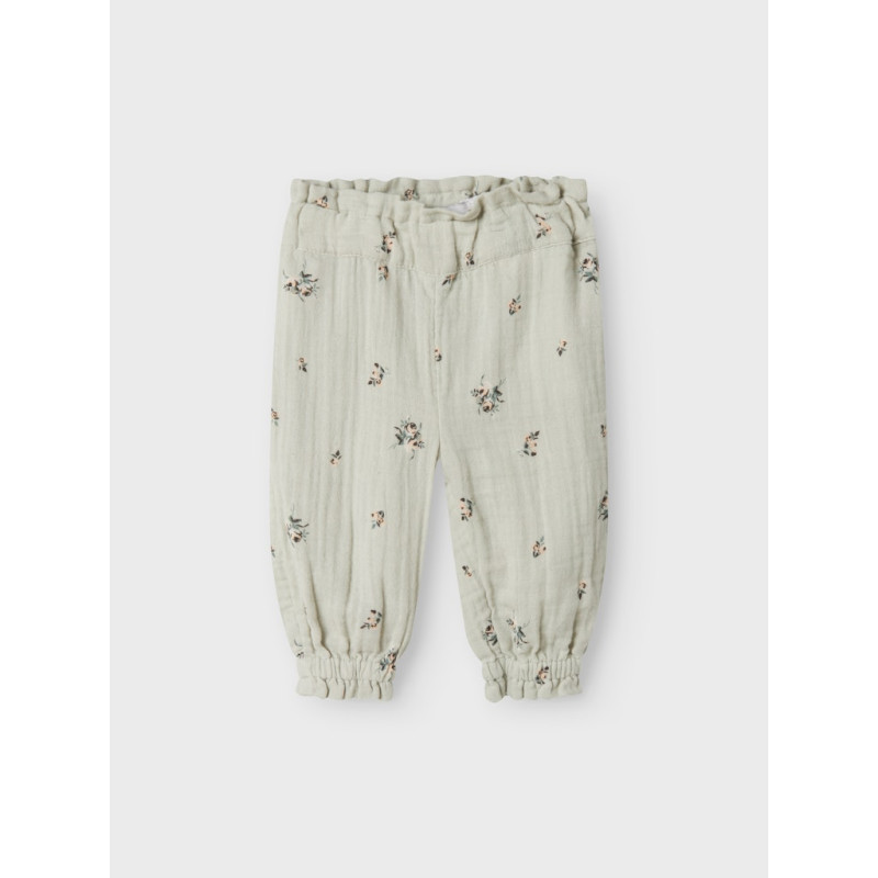 NAME IT BABY Hikka Bukser - Aqua Gray