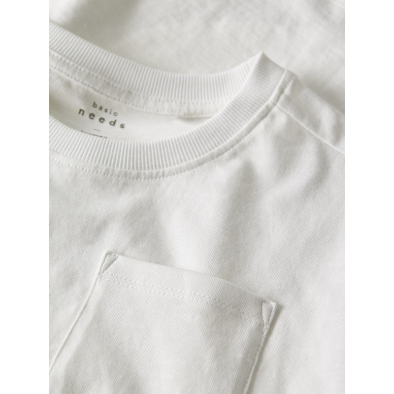 NAME IT KIDS Vebbe T-shirt - Bright White