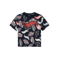 NAME IT MINI Mary Hotwheels T-shirt - Navy Blazer