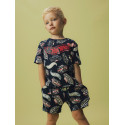 NAME IT MINI Mary Hotwheels T-shirt - Navy Blazer
