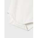 NAME IT BABY Hillie S/S Bodystocking - Bright White