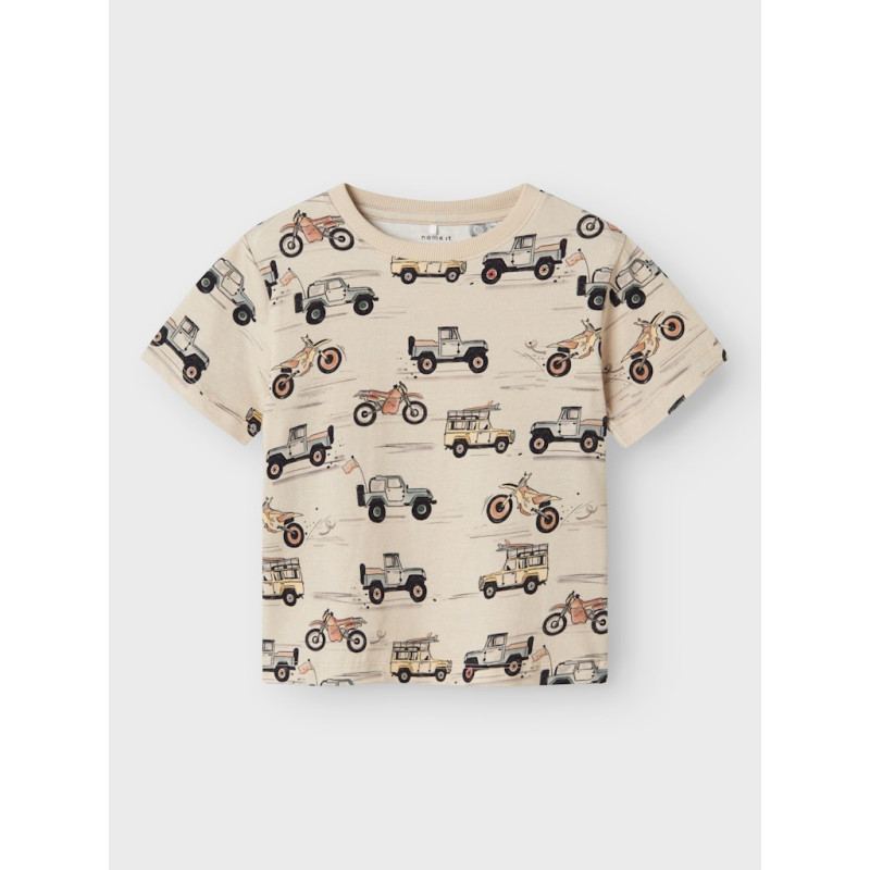 NAME IT MINI Helsa T-shirt - Peyote