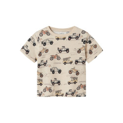 NAME IT MINI Helsa T-shirt - Peyote