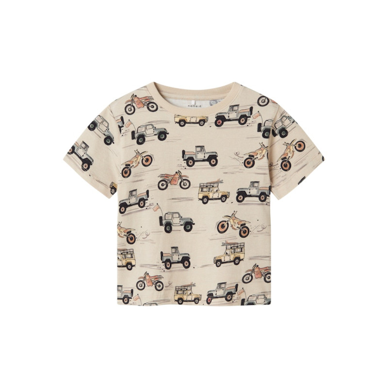 NAME IT MINI Helsa T-shirt - Peyote