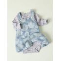 NAME IT BABY Silla Denim Spencer Kjoler - Light Blue Denim