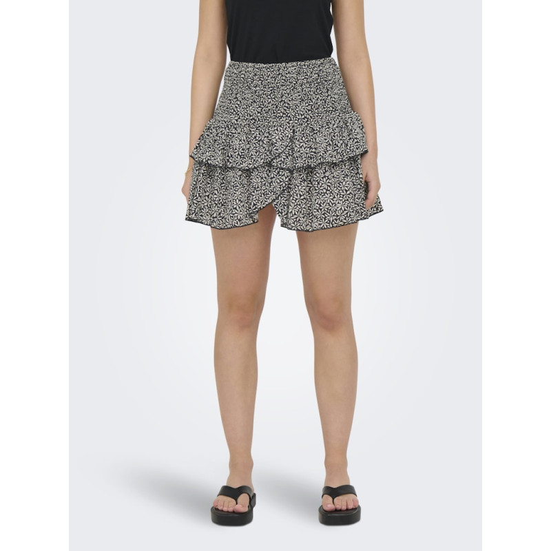 ONLY Nadja 2 I 1 Nederdel - Pumice Stone / Lumina Flower