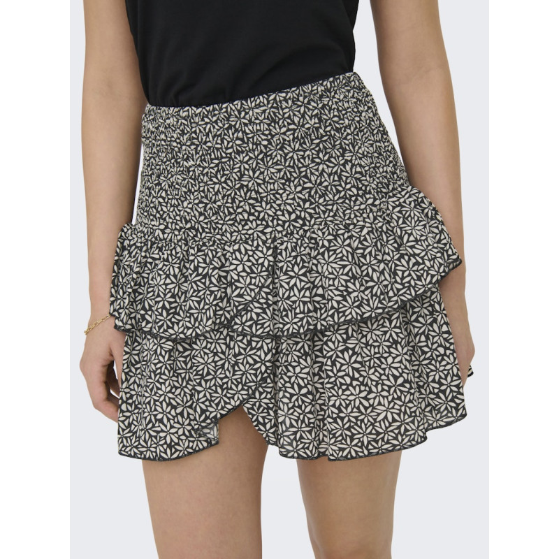 ONLY Nadja 2 I 1 Nederdel - Pumice Stone / Lumina Flower