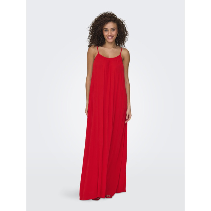 ONLY Niki Maxi Kjole - High Risk Red
