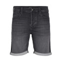 JACK & JONES Rick Jjicon Denim Shorts - Black Denim