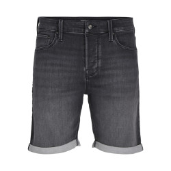 JACK & JONES Rick Jjicon Denim Shorts - Black Denim