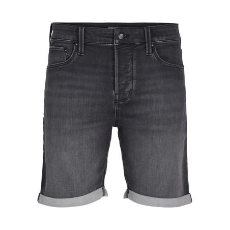 JACK & JONES Rick Jjicon Denim Shorts - Black Denim