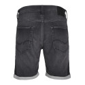 JACK & JONES Rick Jjicon Denim Shorts - Black Denim