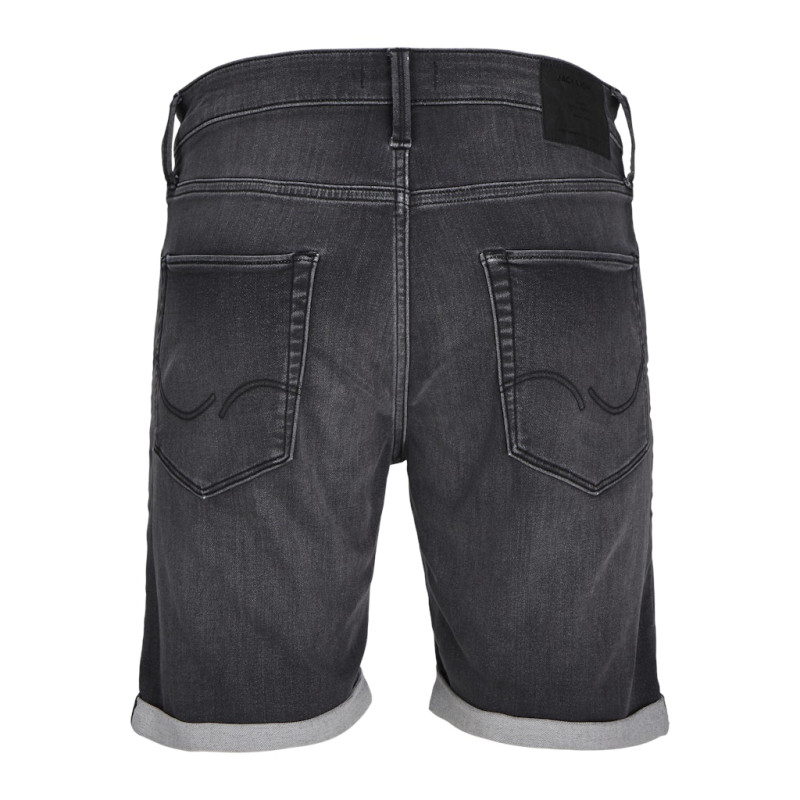 JACK & JONES Rick Jjicon Denim Shorts - Black Denim