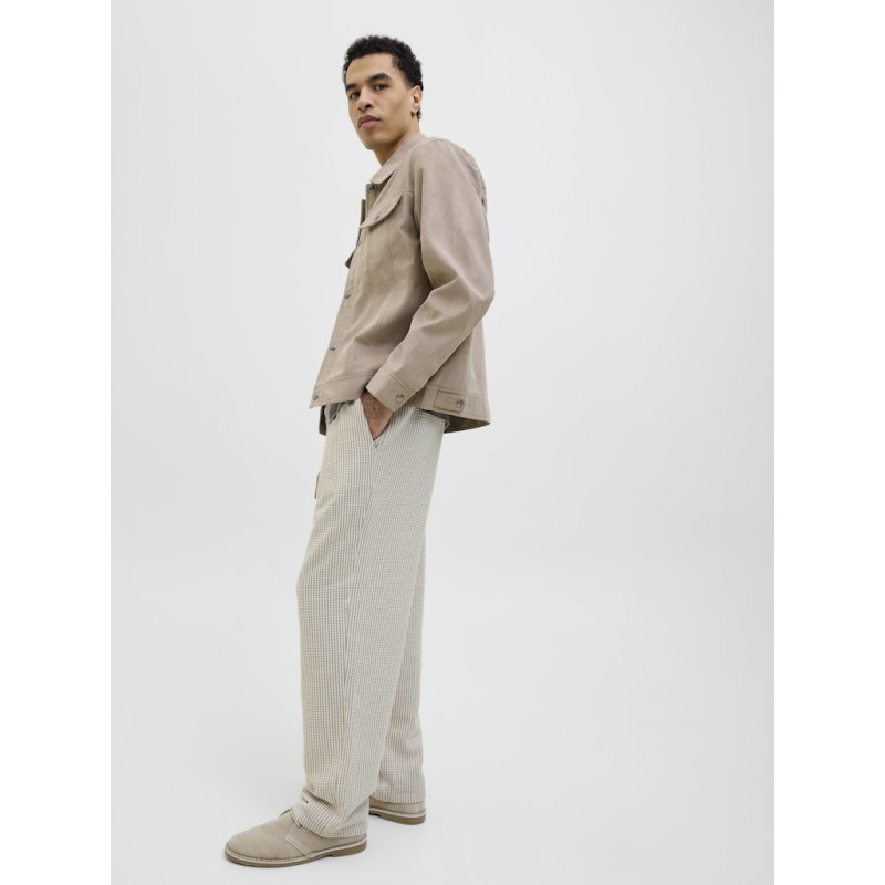 JACK & JONES Karl May Jogging Bukser - Plaza Taupe / Cloud Dancer