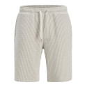 JACK & JONES Karl May Jogging Shorts - Plaza Taupe / Cloud Dancer