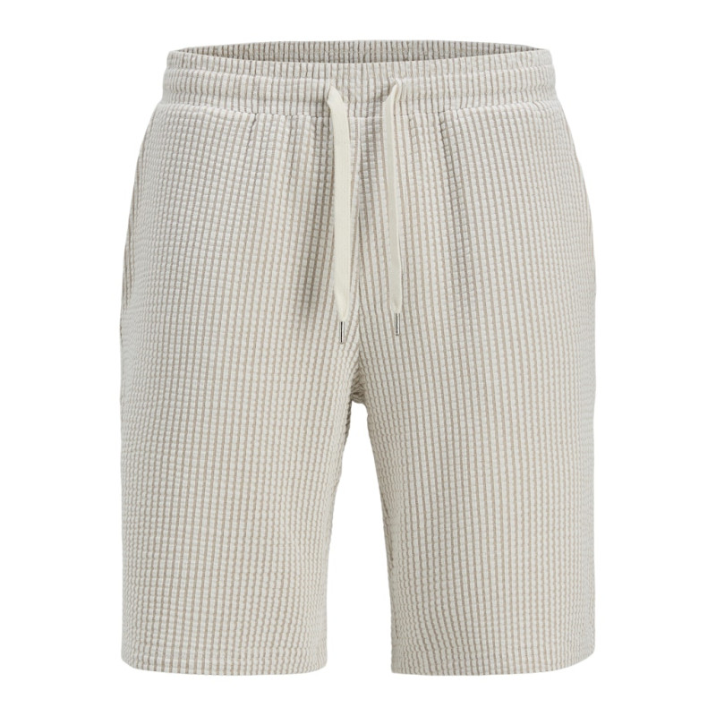 JACK & JONES Karl May Jogging Shorts - Plaza Taupe / Cloud Dancer
