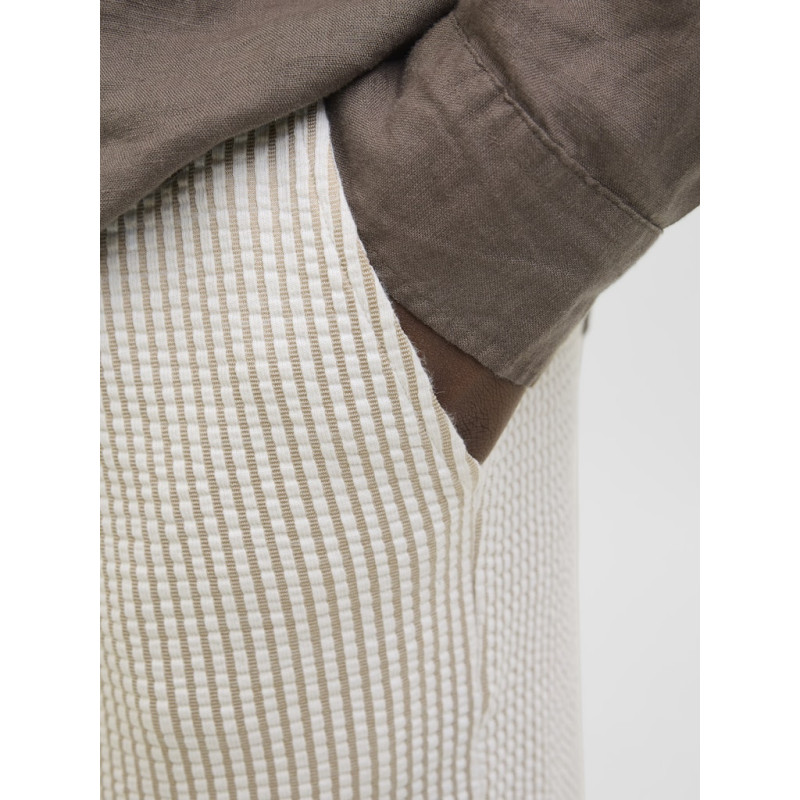 JACK & JONES Karl May Jogging Shorts - Plaza Taupe / Cloud Dancer