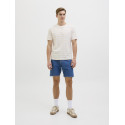 JJ REBEL Pike Stribet T-shirt - Apricot Ice