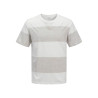JJ REBEL Pike Stribet T-shirt - Crockery