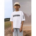 NAME IT KIDS Hart T-shirt - Bright White