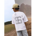 NAME IT KIDS Hart T-shirt - Bright White