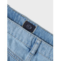 NAME IT KIDS Bella Skater Denim Shorts 5630 - Medium Blue Denim