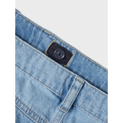 NAME IT KIDS Bella Skater Denim Shorts 5630 - Medium Blue Denim