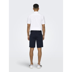 ONLY & SONS Mark 0209 Melange Shorts - Dress Blues