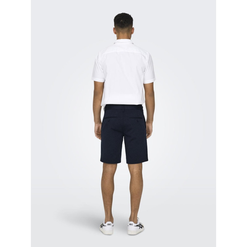 ONLY & SONS Mark 0209 Melange Shorts - Dress Blues