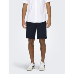 ONLY & SONS Mark 0209 Melange Shorts - Dress Blues