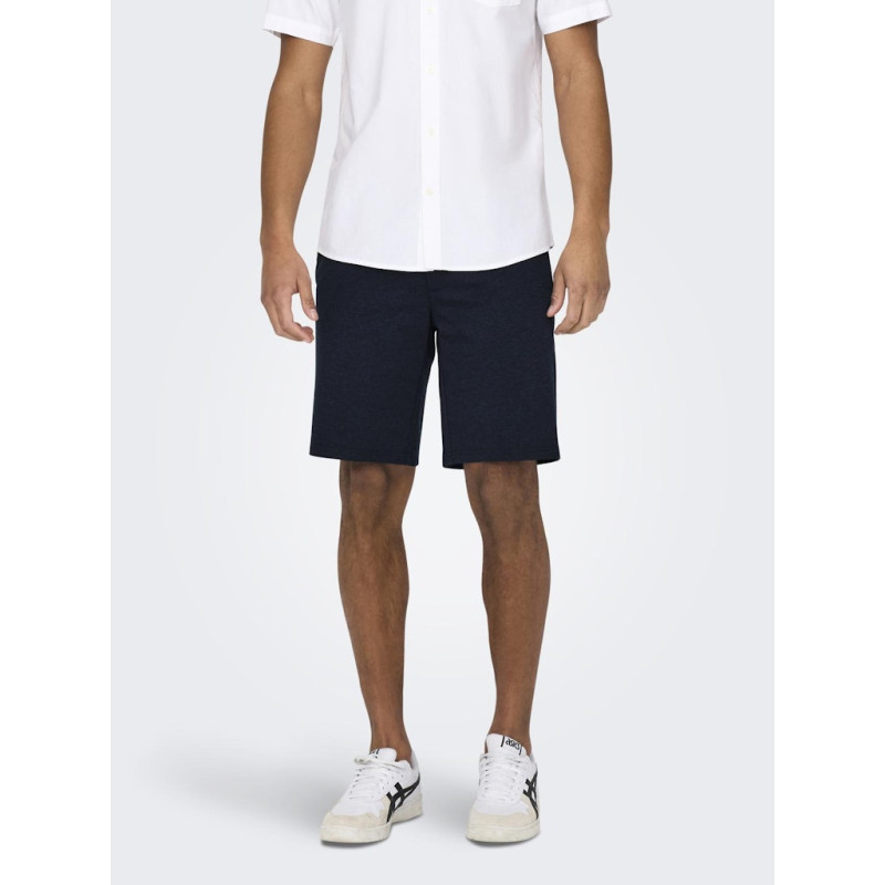 ONLY & SONS Mark 0209 Melange Shorts - Dress Blues