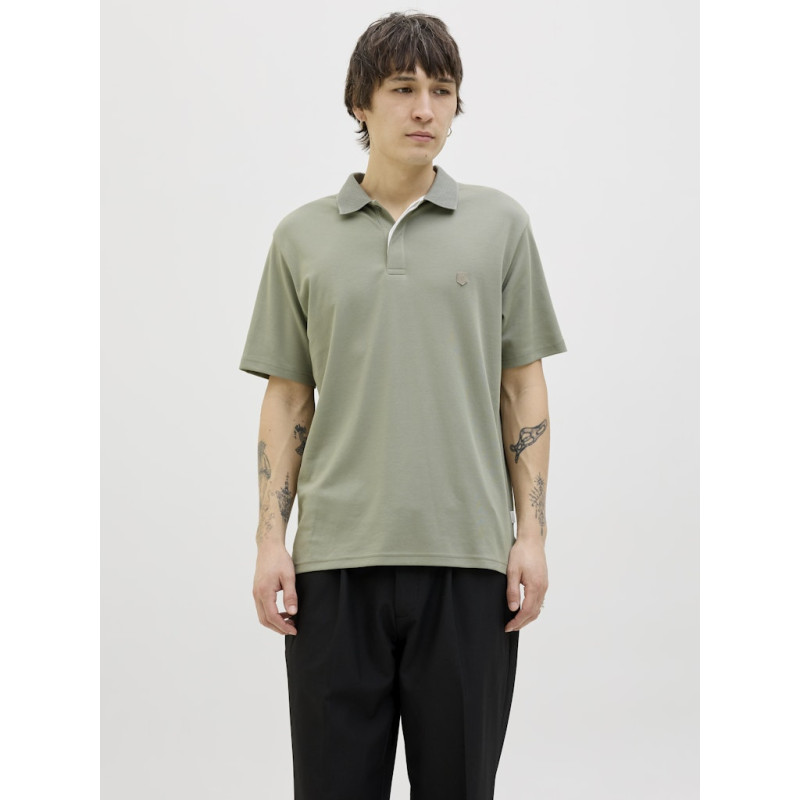JACK & JONES PREMIUM Crodney S/S Polo - Dried Sage