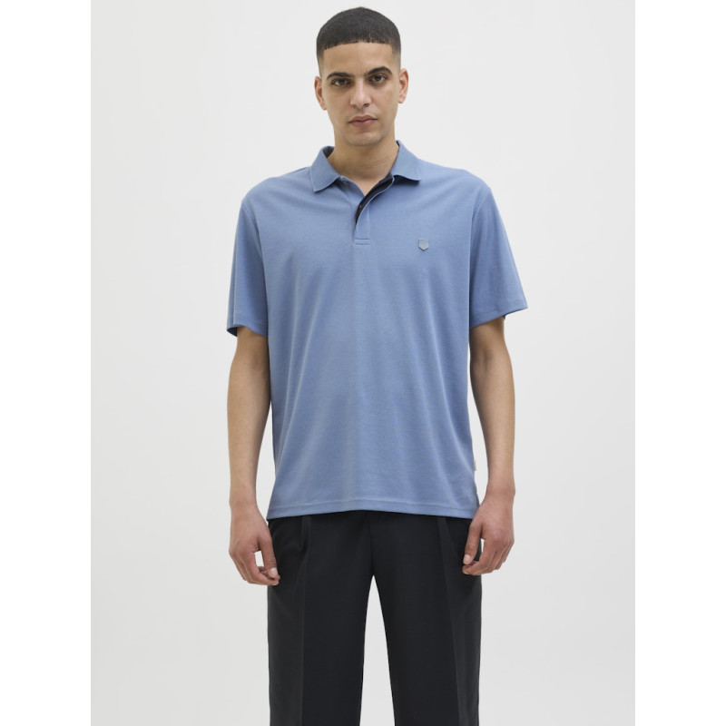 JACK & JONES PREMIUM Crodney S/S Polo - Quiet Harbor