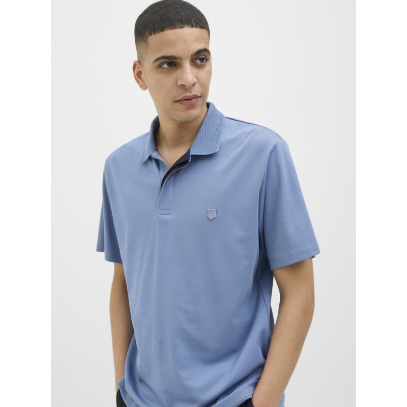 JACK & JONES PREMIUM Crodney S/S Polo - Quiet Harbor