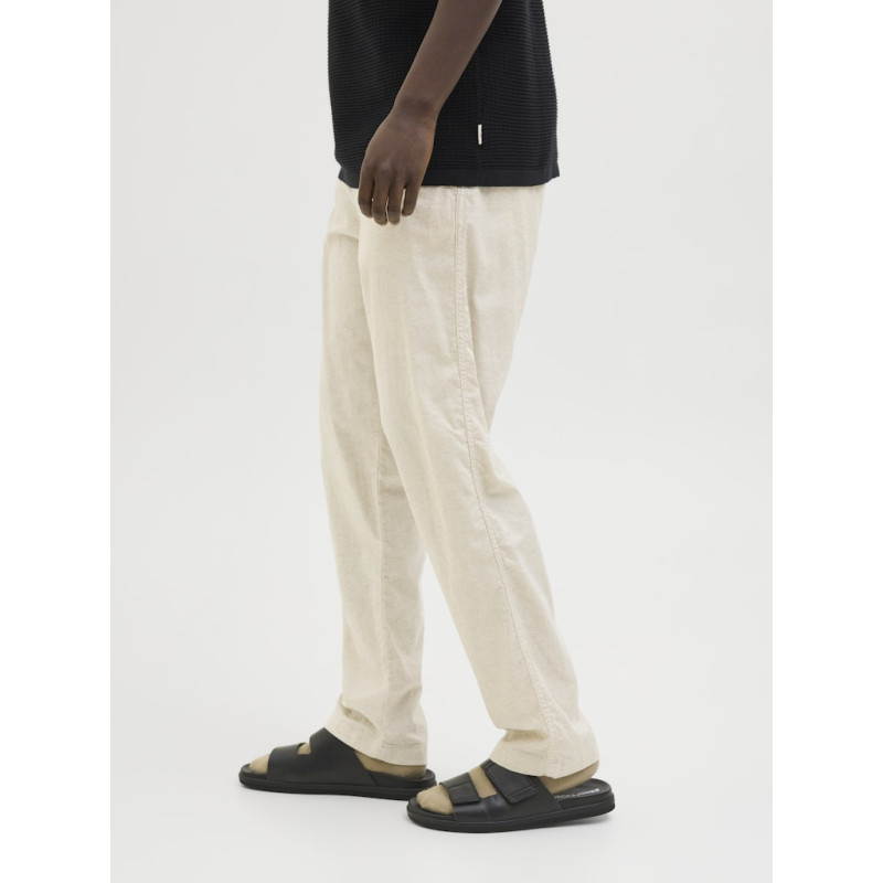 JACK & JONES Kane Hybrid Bondi Hør Joggingbukser - Moonbeam