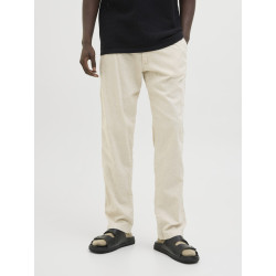 JACK & JONES Kane Hybrid Bondi Hør Joggingbukser - Moonbeam