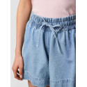 PIECES Flora Denim Shorts - Light Blue Denim