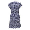 ONLY Claudette S/S Mini Kjole - Ombre Blue / Claudette Graphic
