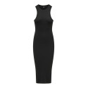 ONLY Belfast S/L Midi Kjole - Sort