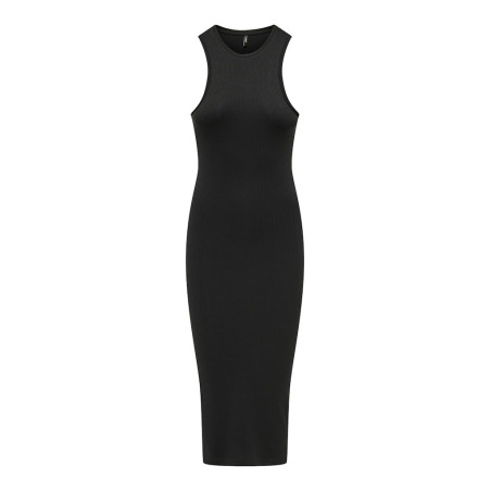 ONLY Belfast S/L Midi Kjole - Sort