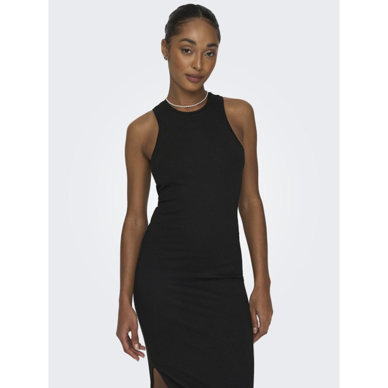 ONLY Belfast S/L Midi Kjole - Sort