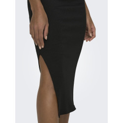ONLY Belfast S/L Midi Kjole - Sort