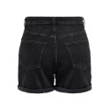 ONLY Josephine Stretch Denim Shorts - Washed Black