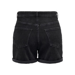 ONLY Josephine Stretch Denim Shorts - Washed Black