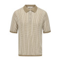 ONLY & SONS Ketil S/S Strik Polo - Chinchilla