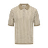 ONLY & SONS Ketil S/S Strik Polo - Chinchilla
