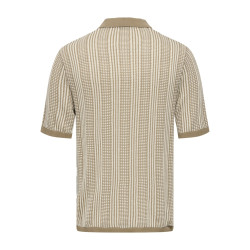 ONLY & SONS Ketil S/S Strik Polo - Chinchilla