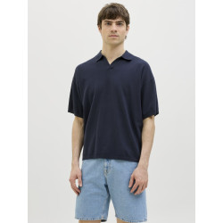 JJ REBEL Callum Strik Polo - Sky Captain