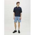 JJ REBEL Callum Strik Polo - Sky Captain