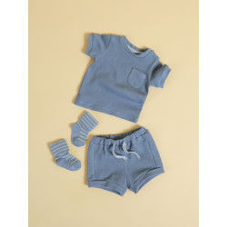 NAME IT BABY Jush Shorts - Blue Mirage